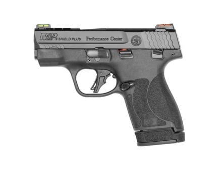 S&W Performance Center Shield Plus 9mm Pistol With Thumb Safety, Black