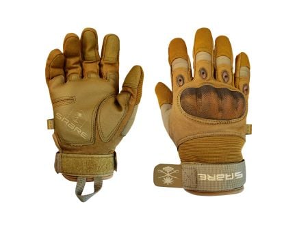 PSA "Sabre" Skeleton Knuckle Glove, Tan