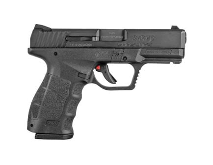 SAR USA SAR9 C 9mm 4" 15+1rds, Black - SAR9CBL