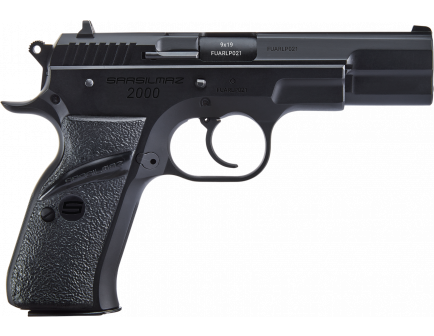 SAR USA 2000 9mm Steel Pistol, Blk - 2000BL