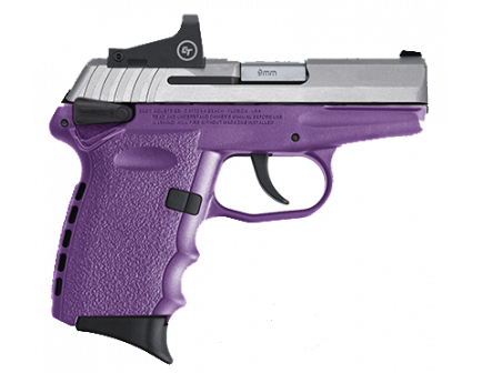 SCCY CPX-1RD 9mm Pistol, Purple - CPX-1TTPURD