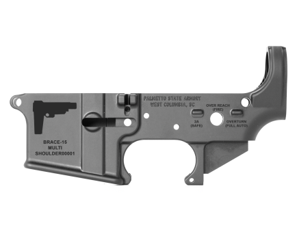Fundraiser: PSA AR-15 "BRACE-15" Stripped Lower Receiver