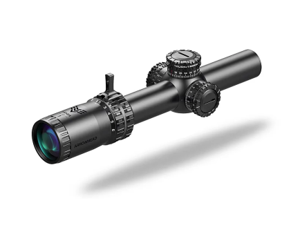 Swampfox Arrowhead Series 1-8X24 SFP IR BDC 30mm Tube Riflescope - ARH18241-B
