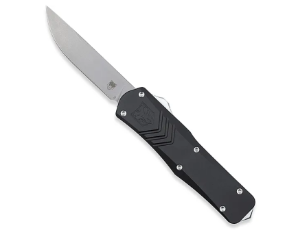 Cobra Tec Med Blk CNC FS-X Drop Point Plain - MBLKFS-XMDNS