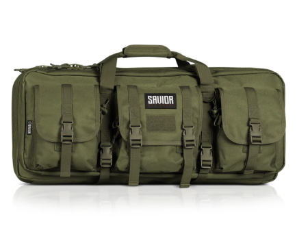 Savior Equipment American Classic 32" Double Rifle Bag Shorty, OD Green - RB-3212DG-V1-OG