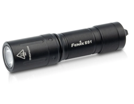 Fenix Black 100 Lumen Keychain Light - FX-E01V2BLK