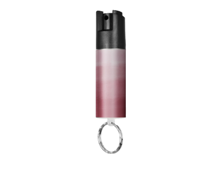 Guard Dog 1/2 oz Keychain Pepper Spray with Colored Stickers - Pink Ombre