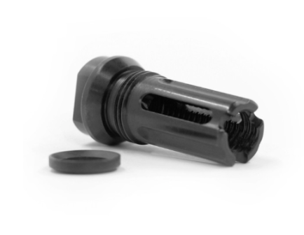 Breek Arms - Cage Flash Hider, 9mm, 5/8x24, 13/16x16 Outside Threads - BRK4053