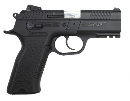SAR USA CM9 Gen 1 3.8" 9mm 17rd Pistol, Black - CM9G1BL