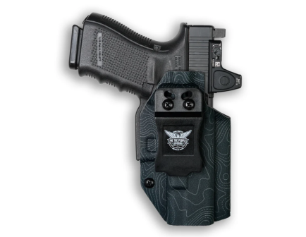 We The People Holsters Glock 19 / 19X / 45 / 23 (Gen1-4) / 32 / 44 (Red Dot Ready) Holsters, Topographic Gray