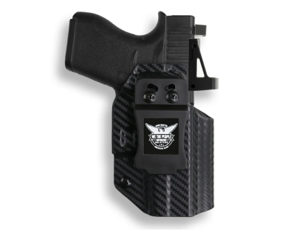 We The People Holsters Glock 43 / 43X (Red Dot Ready) Holsters, Carbon Fiber