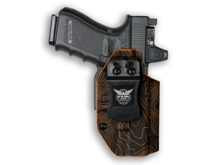 We The People Holsters S&W M&P M2.0 4.25" & 4" Compact 9/40 w/ MS (Red Dot Ready) Holsters, Topographic Orange