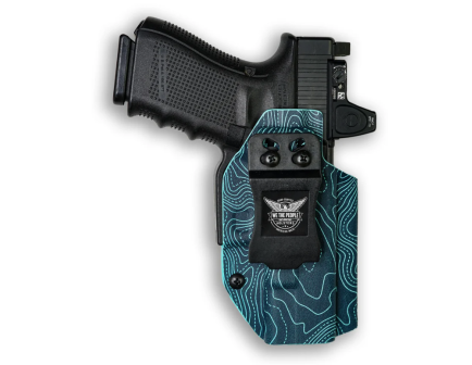 We The People Holsters S&W M&P M2.0 4.25" & 4" Compact 9/40 w/ MS (Red Dot Ready) Holsters, Topographic Aqua