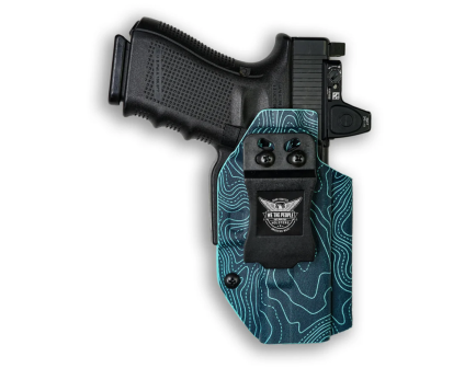 We The People Holsters S&W M&P Shield / M2.0 4" / Plus 4" 9/40 (Pro Red Dot Ready) Holsters, Topographic Aqua
