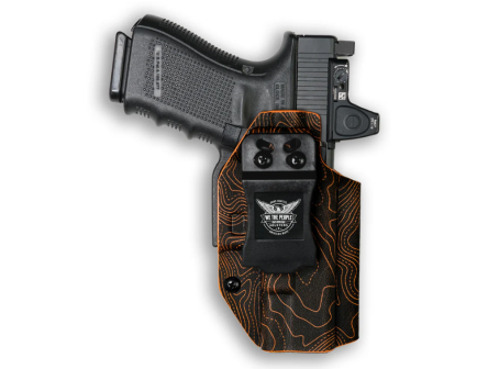 We The People Holsters S&W M&P / M2.0 4" & 4.25" Compact 9/40 (Pro Red Dot Ready) Holsters, Topographic Orange