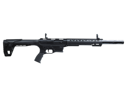 Charles Daly AR-12A 18.5" 12GA 5rd Shotgun, Black - 930.420