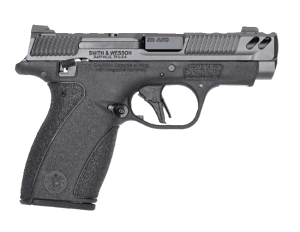 Smith & Wesson PC Bodyguard 2.0 Carry Comp, Thumb Safety, 3.1" 380 Auto Pistol w/ (1) 10rd and (1)12rd Mag, Grey/BLK - 14417