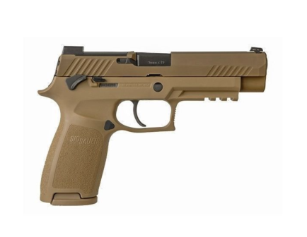 Sig Military M17 9mm 21rd Optic Ready Pistol, Coyote - SIGP320M17