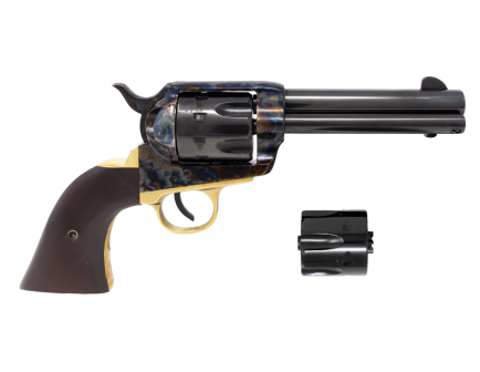 Pietta Clementine Convertible 22LR / 22WMR Case Hardened 4.75" 10rd Revolver, Walnut Grip - PSA5307