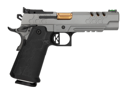 Kimber Mfg, Inc 2K11 Target 5" Coyote PVD Bull Barrel 9mm 20rd Optic Ready Pistol MJD Black/Stainless - 3500060