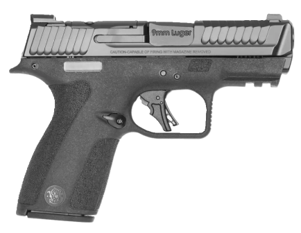 S&W M&P 9 Shield X 3.6" 9mm 13/15rd Pistol w/ MS - 14264
