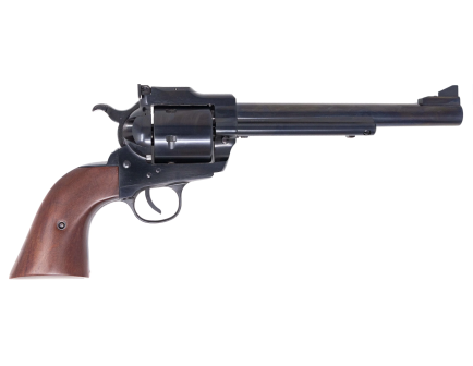 Pietta Prospector 7.5" 44 Rem Mag 6rd Revolver, Black / Wood - PSA4475
