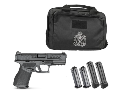 Springfield Armory ECHELON 4.0C 9mm Pistol w/ (3)15rd / (2)18rd Mags, Range Bag and Optic, Black- EC9409B-3D-GU25