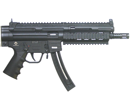 American GSG-16P HGA, 9.12" .22LR 22rd Pistol, Black w/ M-LOK, Picatinny