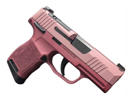 Sig Sauer P365 3.1" 9mm O.R. (2)10rd Pistol, Cranberry Blush Two Tone w/ Manual Safety