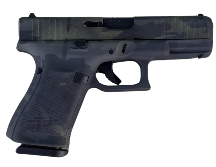 Glock 19 Gen5 FS 4.02" 9mm (3)15rd Pistol, Black Multi Cam