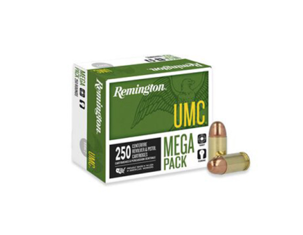 Remington UMC 95 gr Full Metal Jacket .380 Auto Ammo, 250/box - 23721