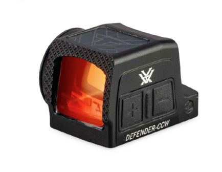 Vortex Defender CCW Enclosed Solar Red Dot - 3 MOA - DFCCW-MRD3-E