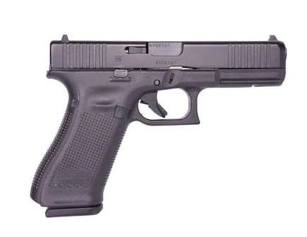Glock LE Trade In G17 Gen 5 4.49" 9mm 17rd Pistol w/ Front Serrations - GLOGUPA175S203