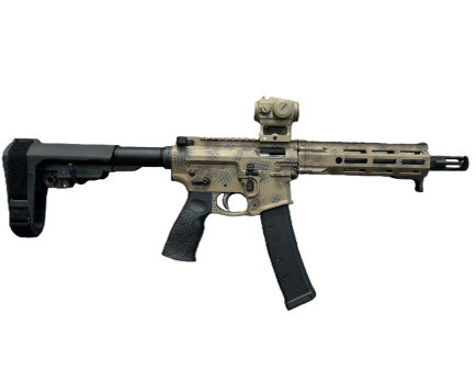 Daniel Defense PCC 8.3" 9mm Pistol, ARID Rattlecan - SB-013