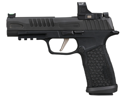 Sig Sauer P365 Fuse 9mm 4.3" (1)17/(2)21rd Pistol, Black w/ LXG Grip and ROMEO-RS Compact - 365XF-9-BFO-RS