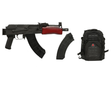 Century Arms Mini Draco 7.75" 7.62x39 Pistol w/ Extra Mag and Back pack