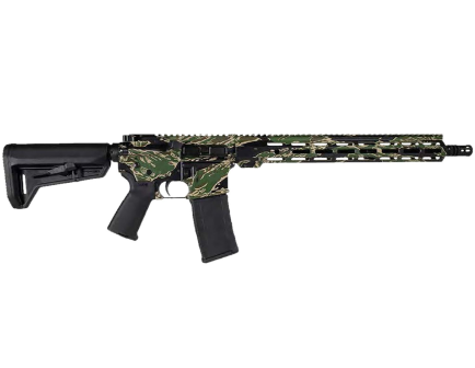 Shark Coast Tactical 16" 5.56 Nato Rifle, Tiger Stripe