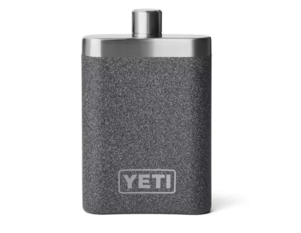 YETI 7 oz Flask, Black Stone