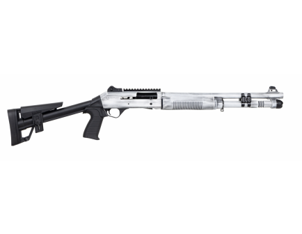 Panzer M4 Tactical A.R.G.O. 18.5" 12ga Semi-Auto Shotgun, Distressed White