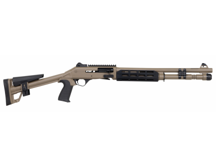 Panzer M4 Pro Speed A.R.G.O. 18.5" 12ga Semi-Auto Shotgun, FDE