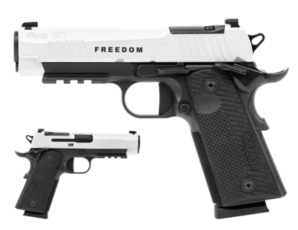 Sig Sauer 1911X FREEDOM 4.5" 45ACP (2)8rd Pistol - 1911XCA-45-TWXR3-TP