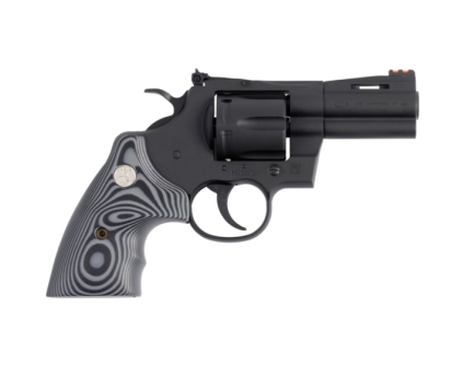 Colt Python 3" 357 Magnum | 38 Special 6rd Revolver, Matte Blued - PYTHON-BM3FO