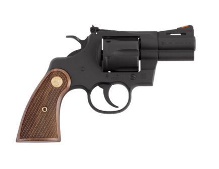 Colt Python 2.5"  357 Magnum | 38 Special 6rd Revolver, Matte Blued - PYTHON-BM2WTS