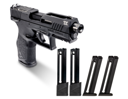 Taurus TX22 T.O.R.O Gen2 4.1" 22LR Pistol, Black w/ (3)16rd and (2)22rd Mags - 1-2TX22P141-5XMAG
