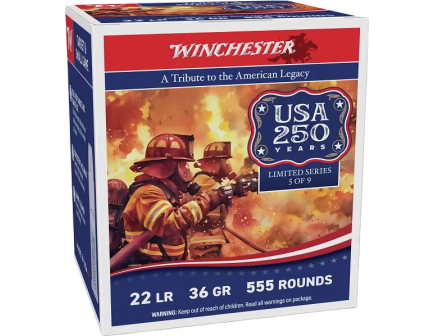 Winchester 22LR Ammo 36 Grain Hollow Point 555 Round Brick - 22LR555HP