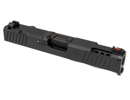 Zaffiri Precision G19 Gen3 Z-Series Ported Slide/Barrel, Black/Black RMR Optics Cut w/ Plate - ZP19.RMR.BLK.CU