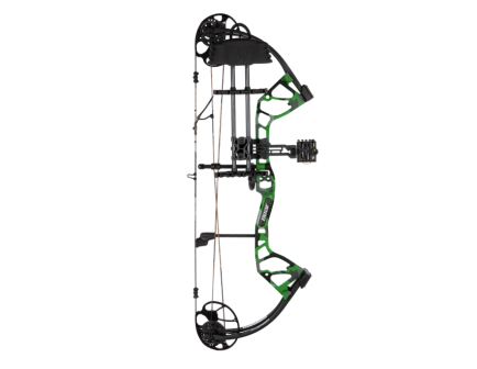 Bear Archery Royale RTH 50LB RH Compound Bow, Fred Bear Electric/Black