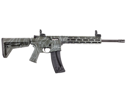 Smith and Wesson M&P15-22 SPORT 16".22LR Rifle, ODG TOPO - 14469