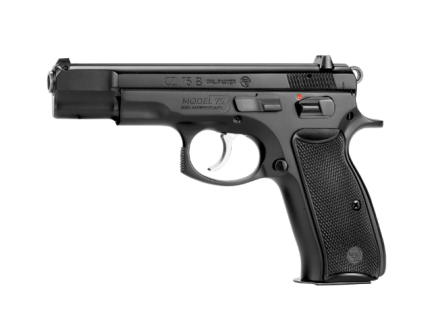 CZ 75B 50th Anniversary 4.6" 9mm 16rd Pistol, Black - 91162