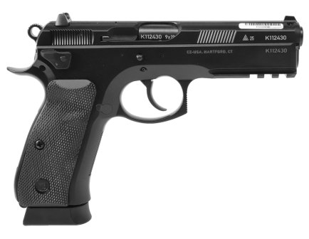 CZ SP-01 Tactical 50th Anniversary 4.6" 9mm 19rd Pistol, Black - 91215